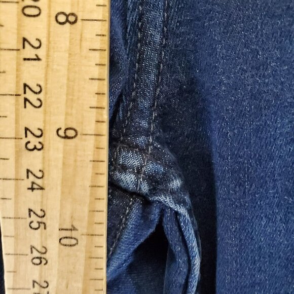 Banana Republic Jeans Mens 31x30 Blue Traveler Slim Fit Stretch Denim *Read* - Picture 7 of 13